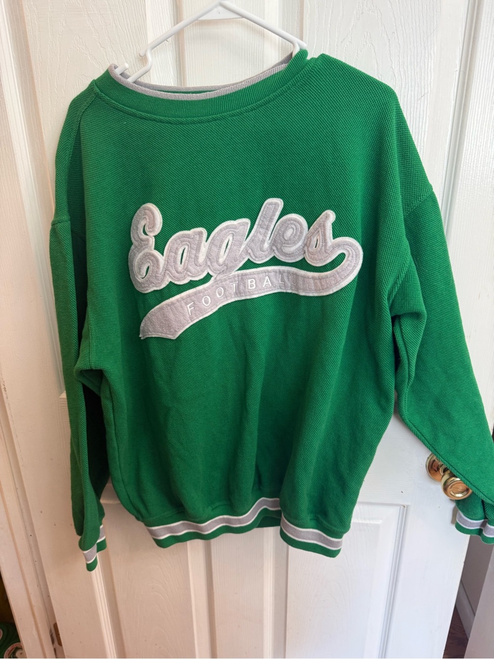 Vintage 90s Starter NFL Pro Line Philadelphia Eagles Crewneck Made in Korea L